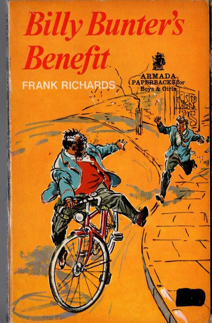 Frank Richards  BILLY BUNTER'S BENEFIT front book cover image