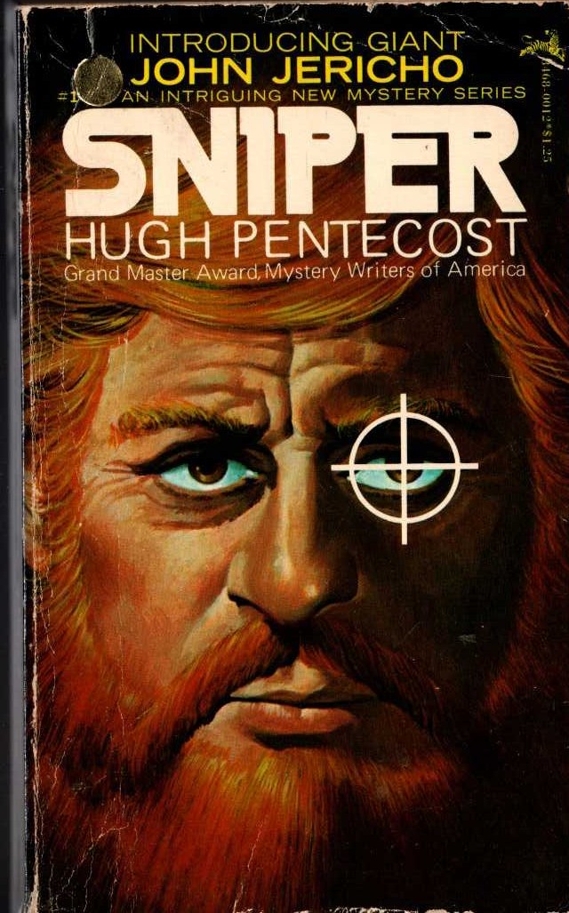 Hugh Pentecost  SNIPER front book cover image