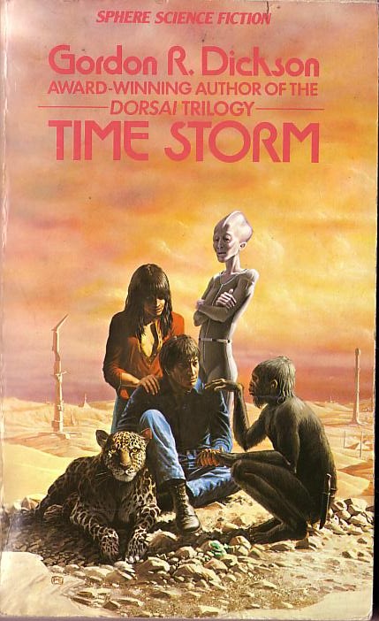Gordon R. Dickson  TIME STORM front book cover image