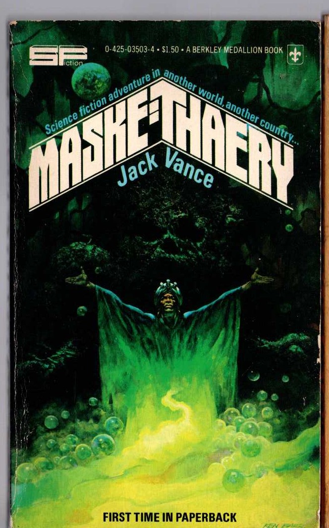 Jack Vance  MASKE: THAERY front book cover image