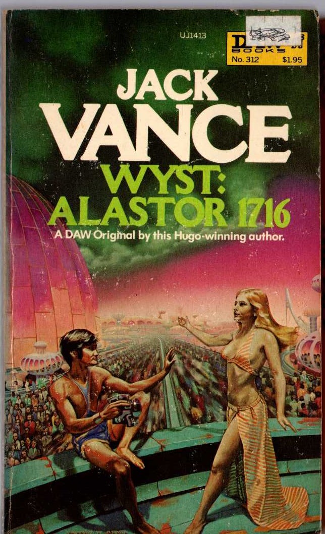 Jack Vance  WYST: ALASTOR 1716 front book cover image