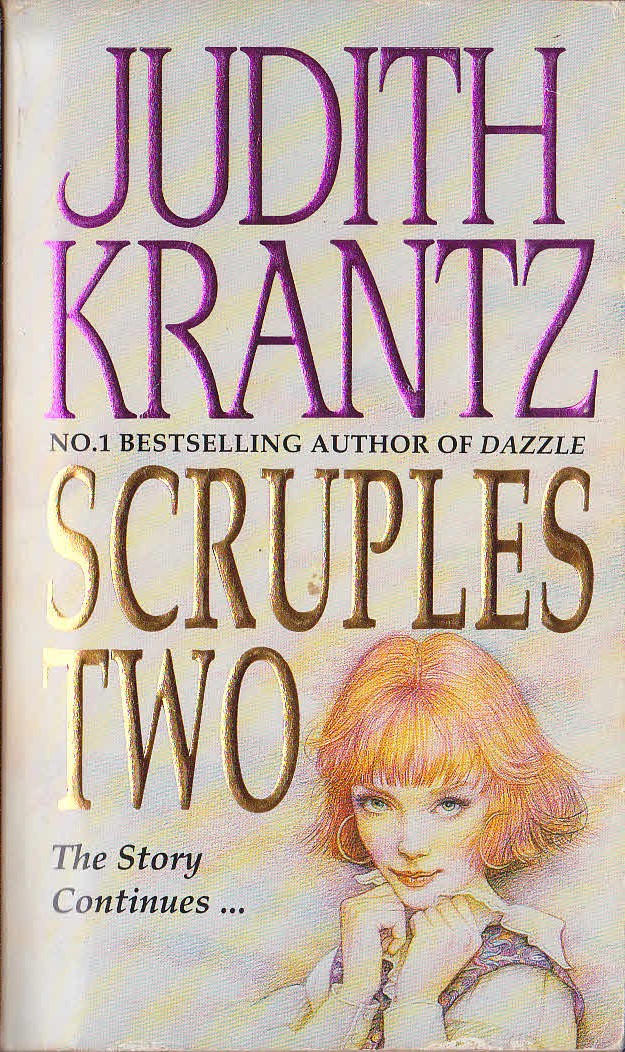 Judith Krantz  SCRUPLES TWO front book cover image