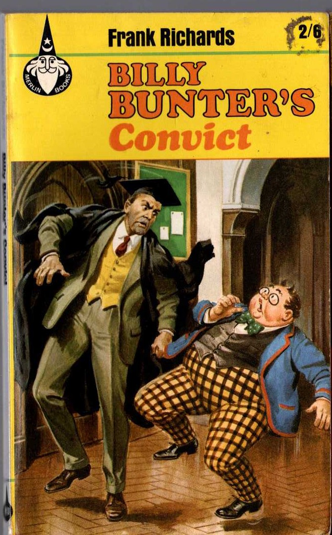 Frank Richards  BILLY BUNTER'S CONVICT front book cover image