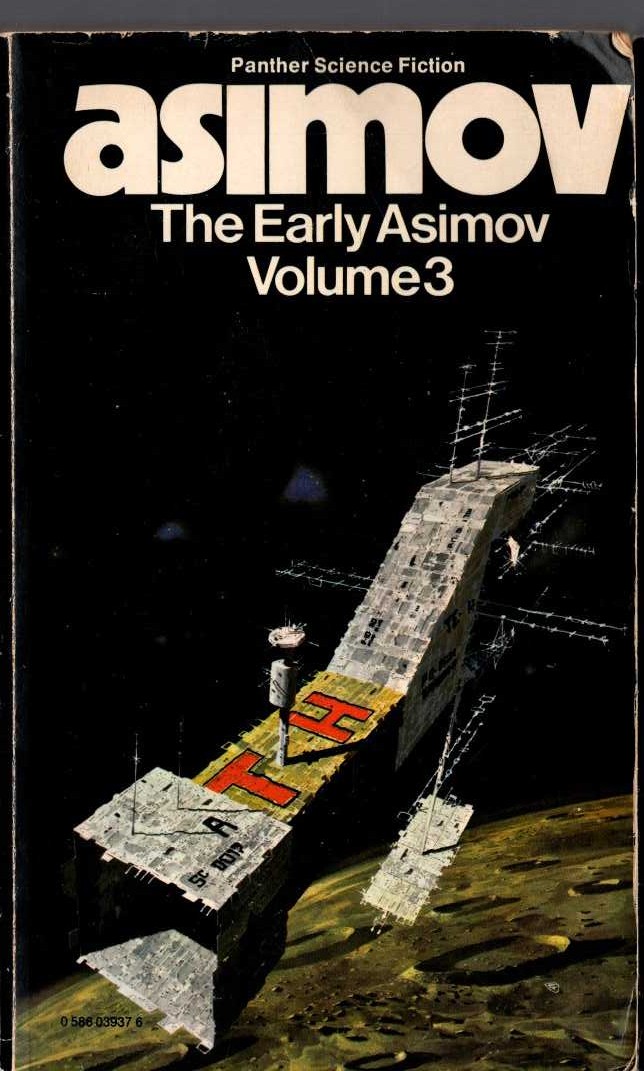 Isaac Asimov  THE EARLY ASIMOV. Volume 3 front book cover image