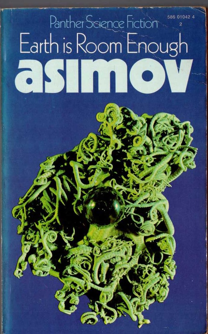 Isaac Asimov  EARTH IS ROOM ENOUGH front book cover image