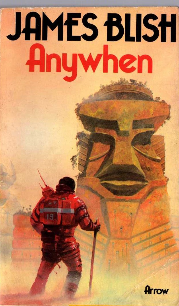 James Blish  ANYWHEN front book cover image