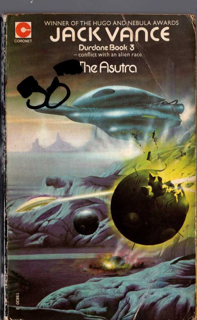 Jack Vance  THE ASUTRA front book cover image