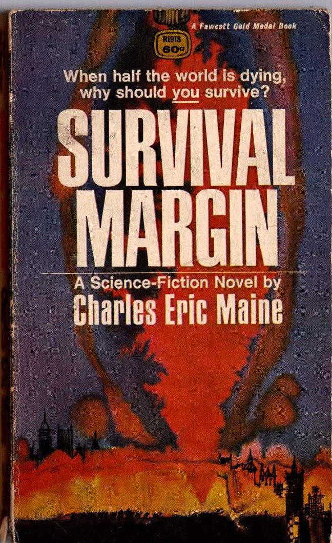 Charles Eric Maine  SURVIVAL MARGIN front book cover image