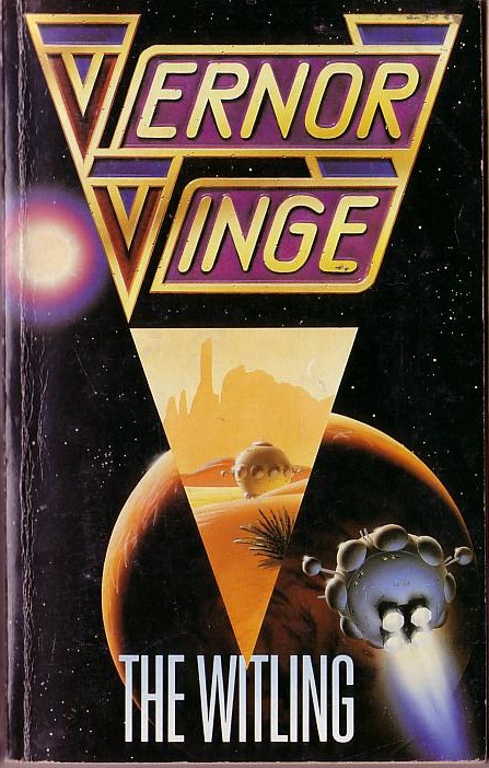 Vernor Vinge  THE WITLING front book cover image