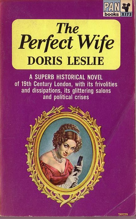 Doris Leslie  THE PERFECT WIFE front book cover image