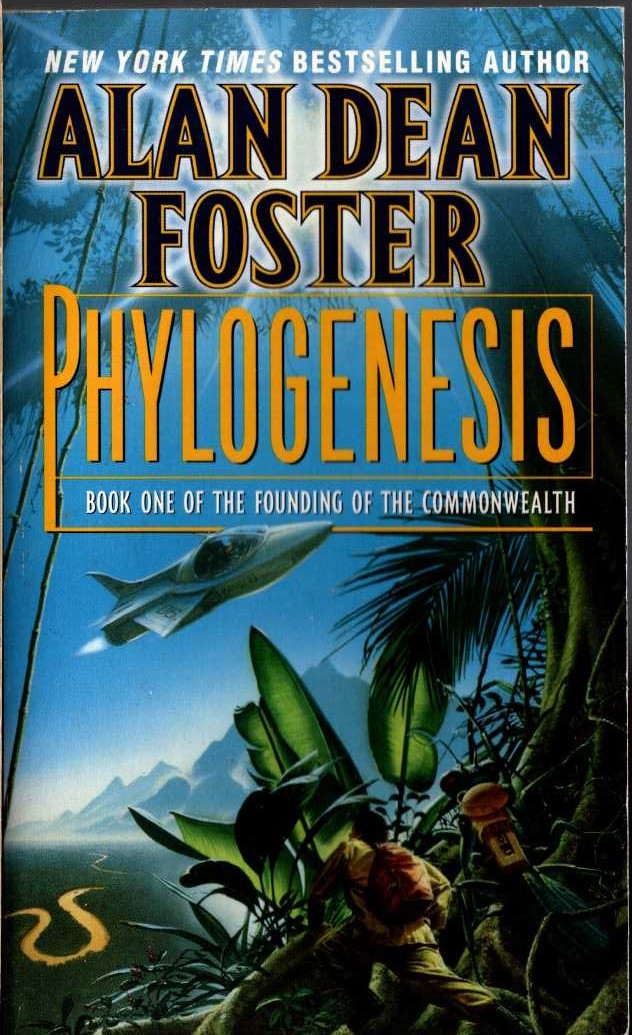 Alan Dean Foster  PHYLOGENESIS front book cover image