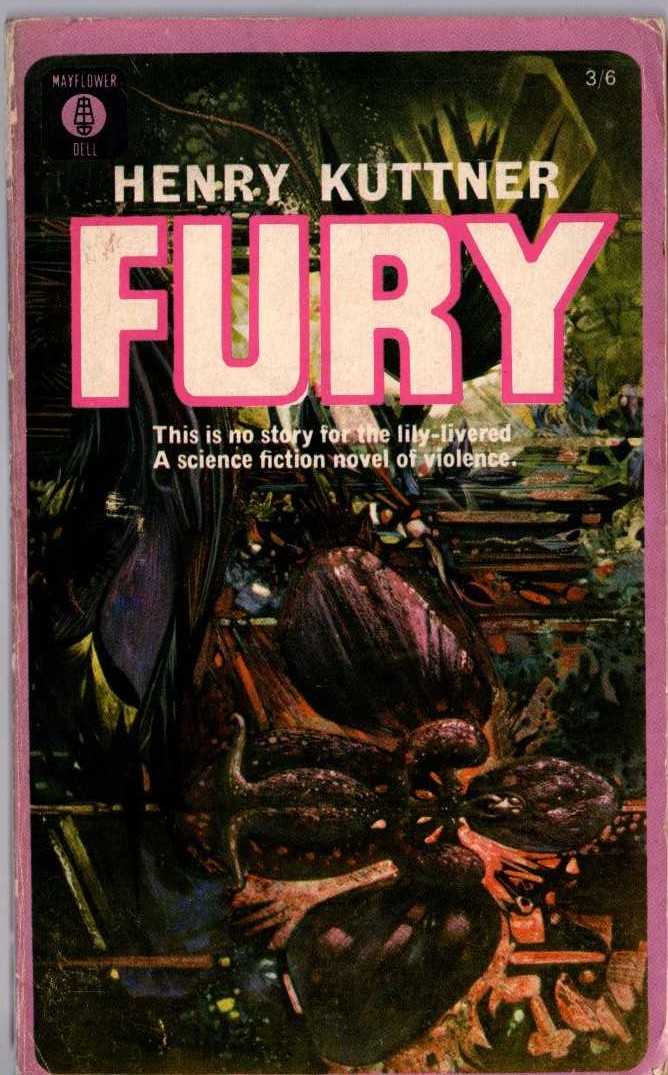 Henry Kuttner  FURY front book cover image