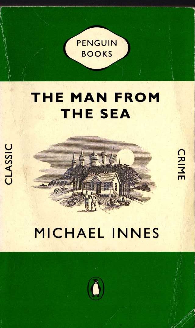 Michael Innes  THE MAN FROM THE SEA front book cover image