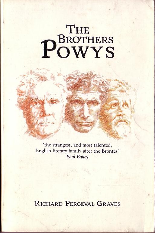 Richard Percival Graves  THE BROTHERS POWYS front book cover image