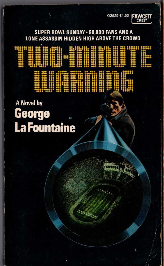 George La Fountaine  TWO-MINUTE WARNING front book cover image