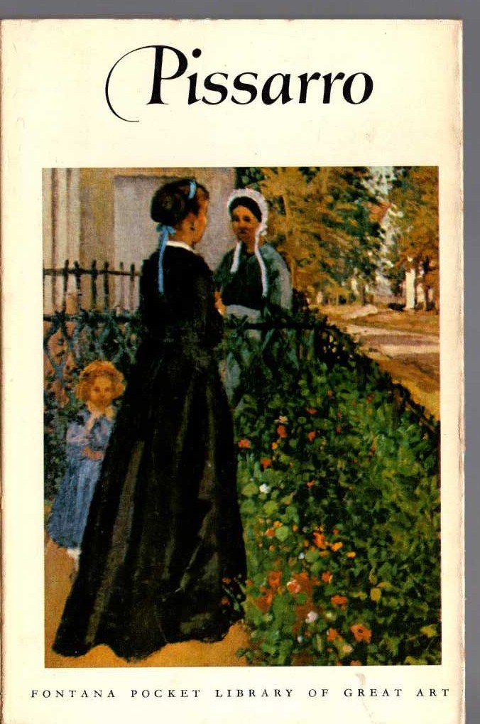 PISSARRO  text by John Rewald front book cover image