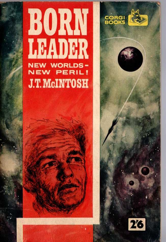 J.T. McIntosh  BORN LEADER front book cover image