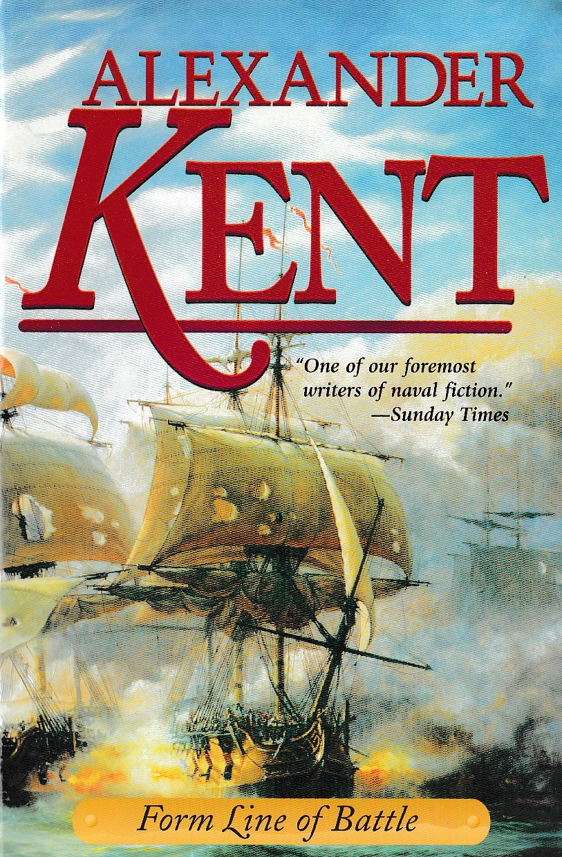 Alexander Kent  FORM LINE OF BATTLE! front book cover image