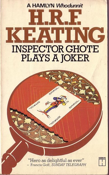 H.R.F. Keating  INSPECTOR GHOTE PLAYS A JOKER front book cover image