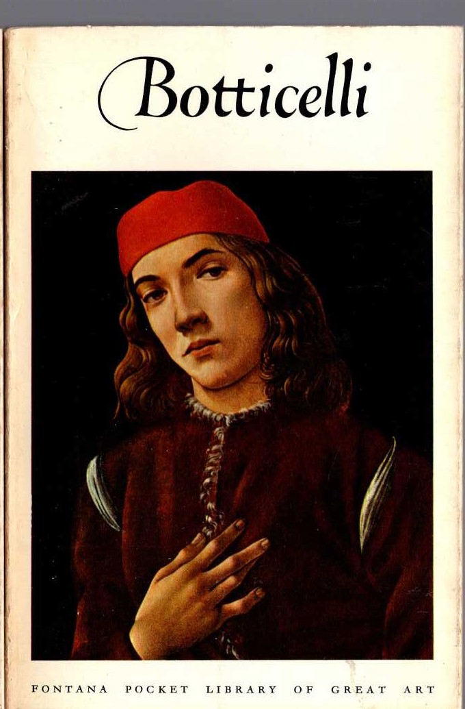 BOTTICELLI text by Frederick Hartt front book cover image