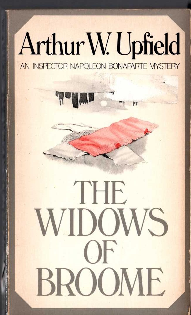 Arthur Upfield  THE WIDOWS OF BROOME front book cover image