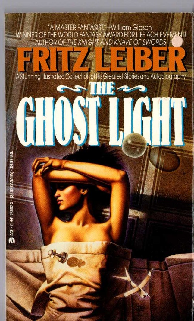Fritz Leiber  THE GHOST LIGHT front book cover image
