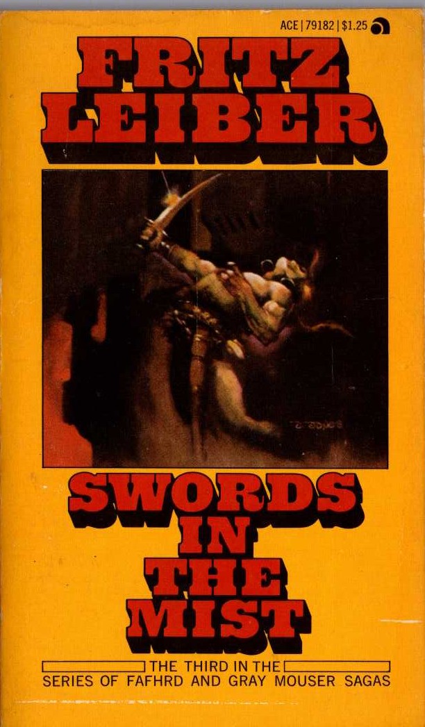 Fritz Leiber  SWORDS IN THE MIST front book cover image