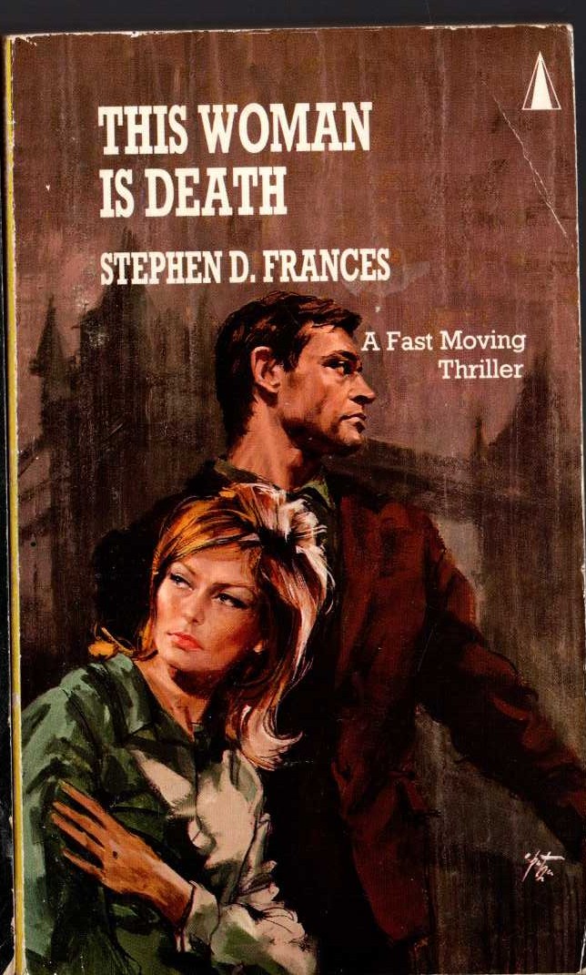 Stephen D. Frances  THIS WOMAN IS DEATH front book cover image