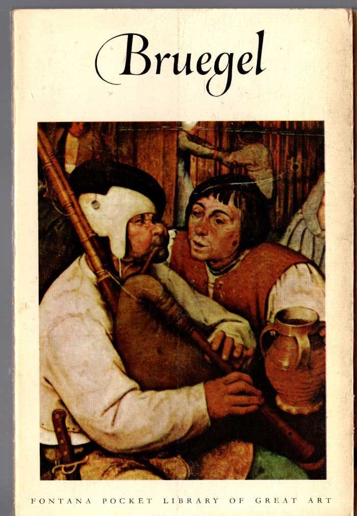 BRUEGEL text by Wolfgang Stechow front book cover image