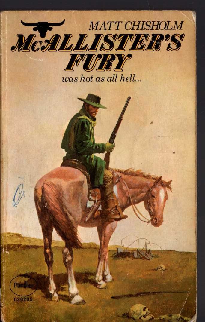 Matt Chisholm  McALLISTER'S FURY front book cover image