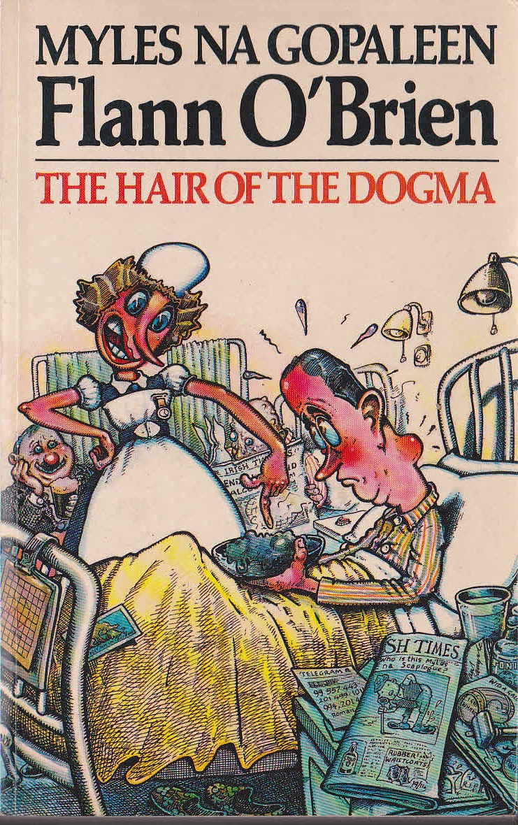 Flann O'Brien  THE HAIR OF THE DOGMA front book cover image