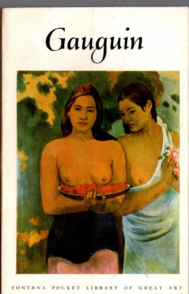GAUGUIN text by John Rewald front book cover image
