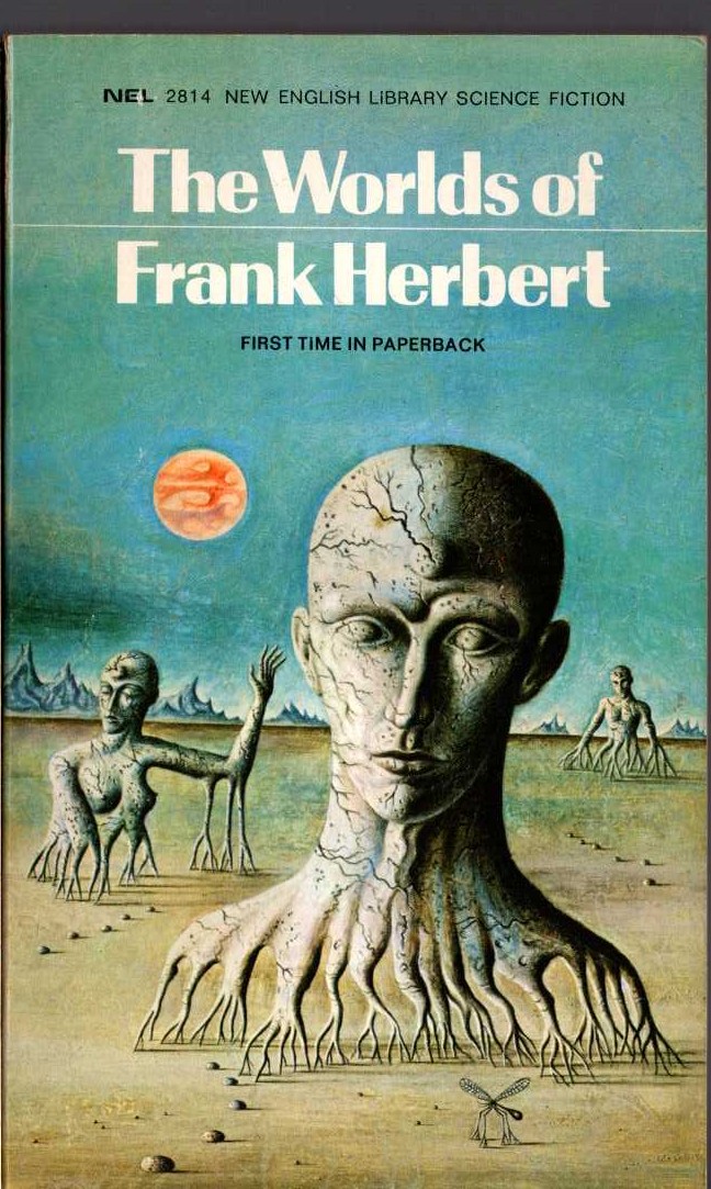 Frank Herbert  THE WORLDS OF FRANK HERBERT front book cover image