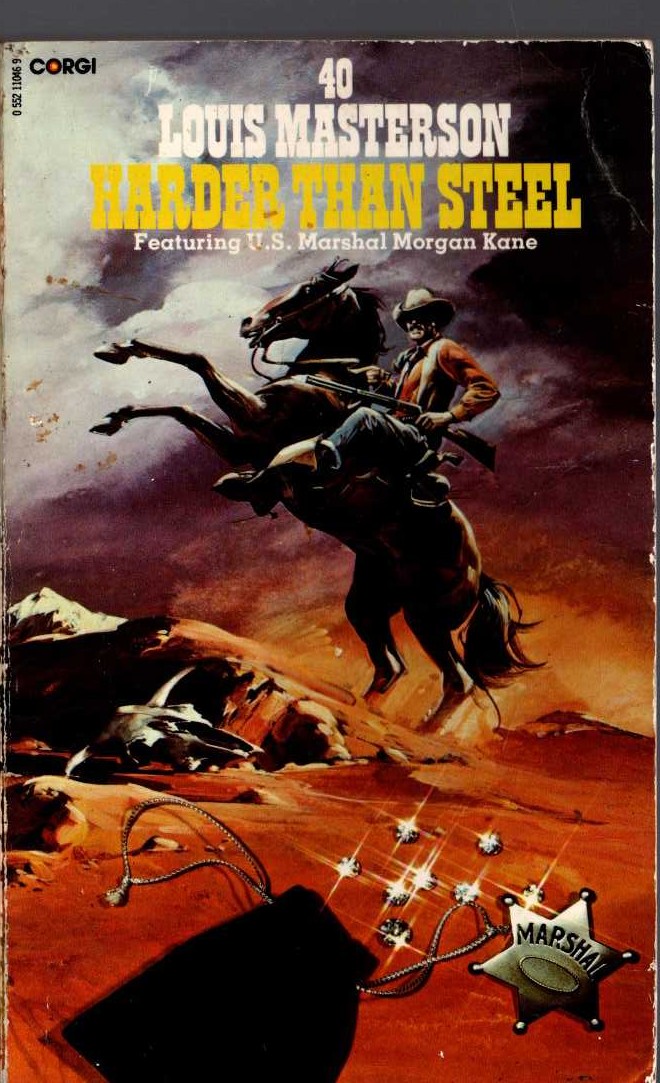 Louis Masterson  HARDER THAN STEEL front book cover image