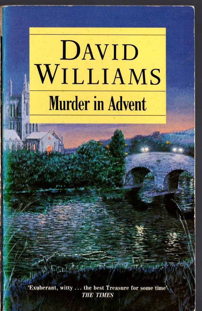 David Williams  MURDER IN ADVENT front book cover image