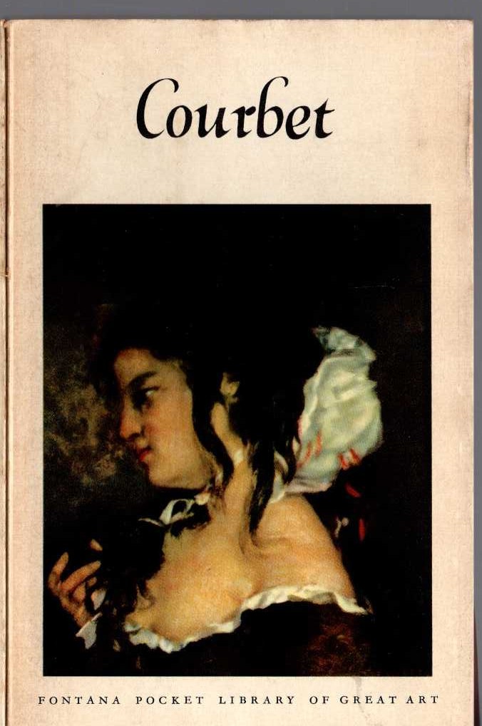 COURBET text by Andre Chamson front book cover image