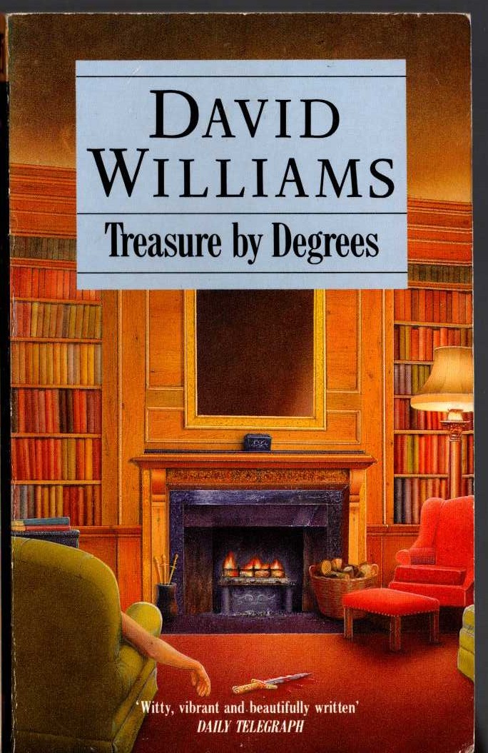 David Williams  TREASURE BY DEGREES front book cover image