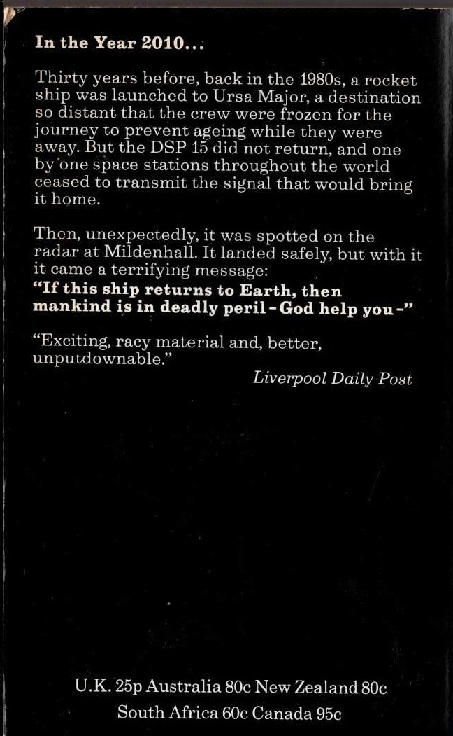 Louis Masterson  THE CLAW OF THE DRAGON magnified rear book cover image