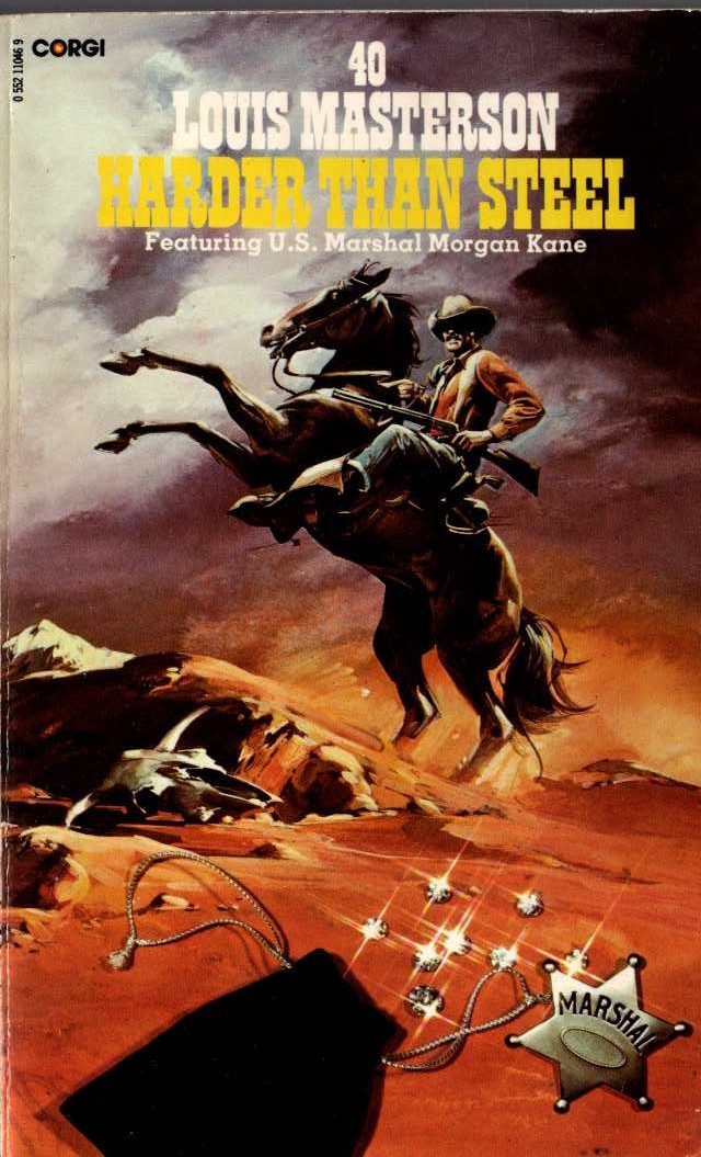 Louis Masterson  HARDER THAN STEEL front book cover image