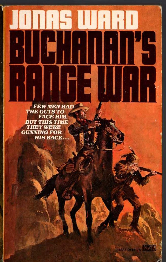 Jonas Ward  BUCHANAN'S RANGE WAR front book cover image