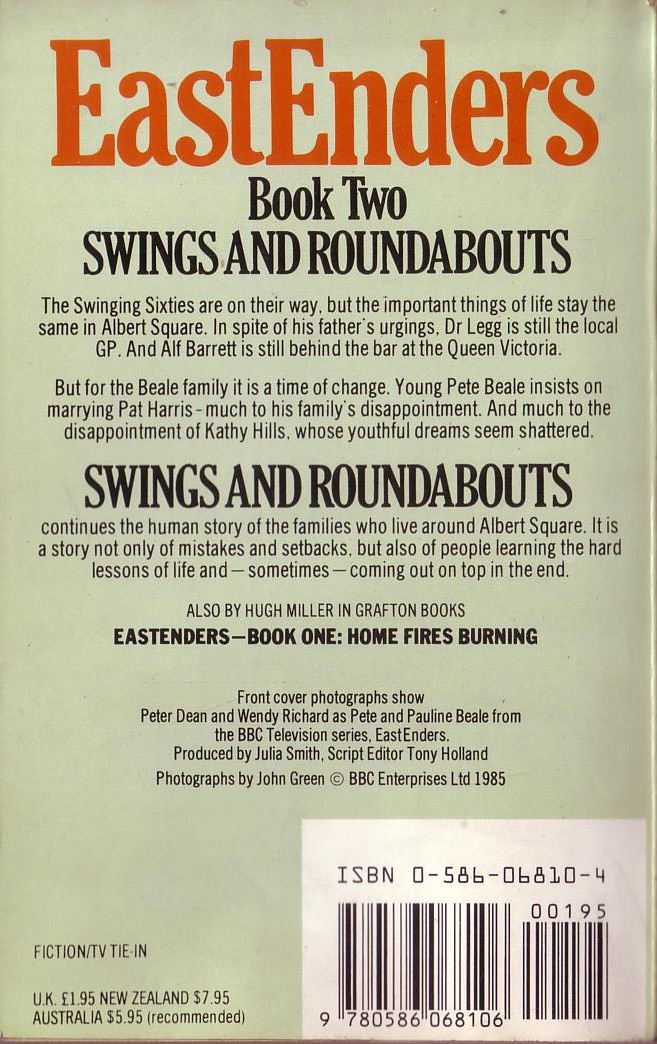 J.T. Edson  RUN FOR THE BORDER magnified rear book cover image