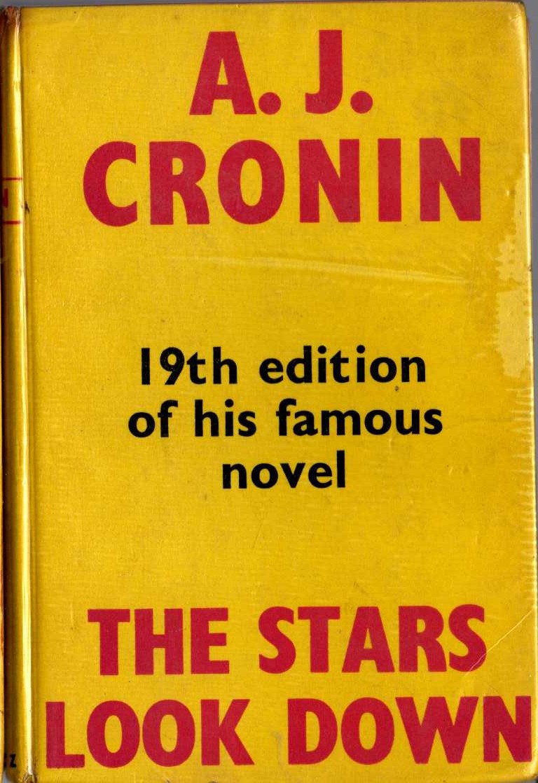 THE STARS LOOK DOWN front book cover image