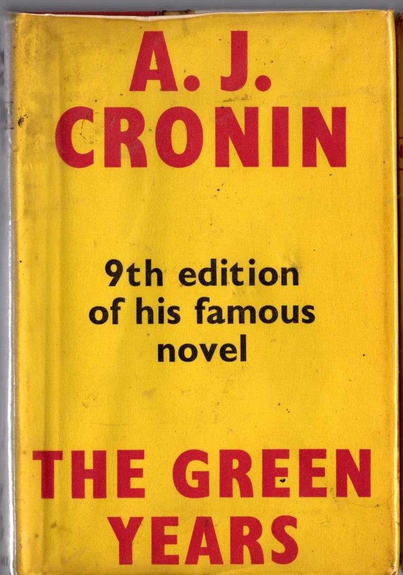 THE GREEN YEARS front book cover image