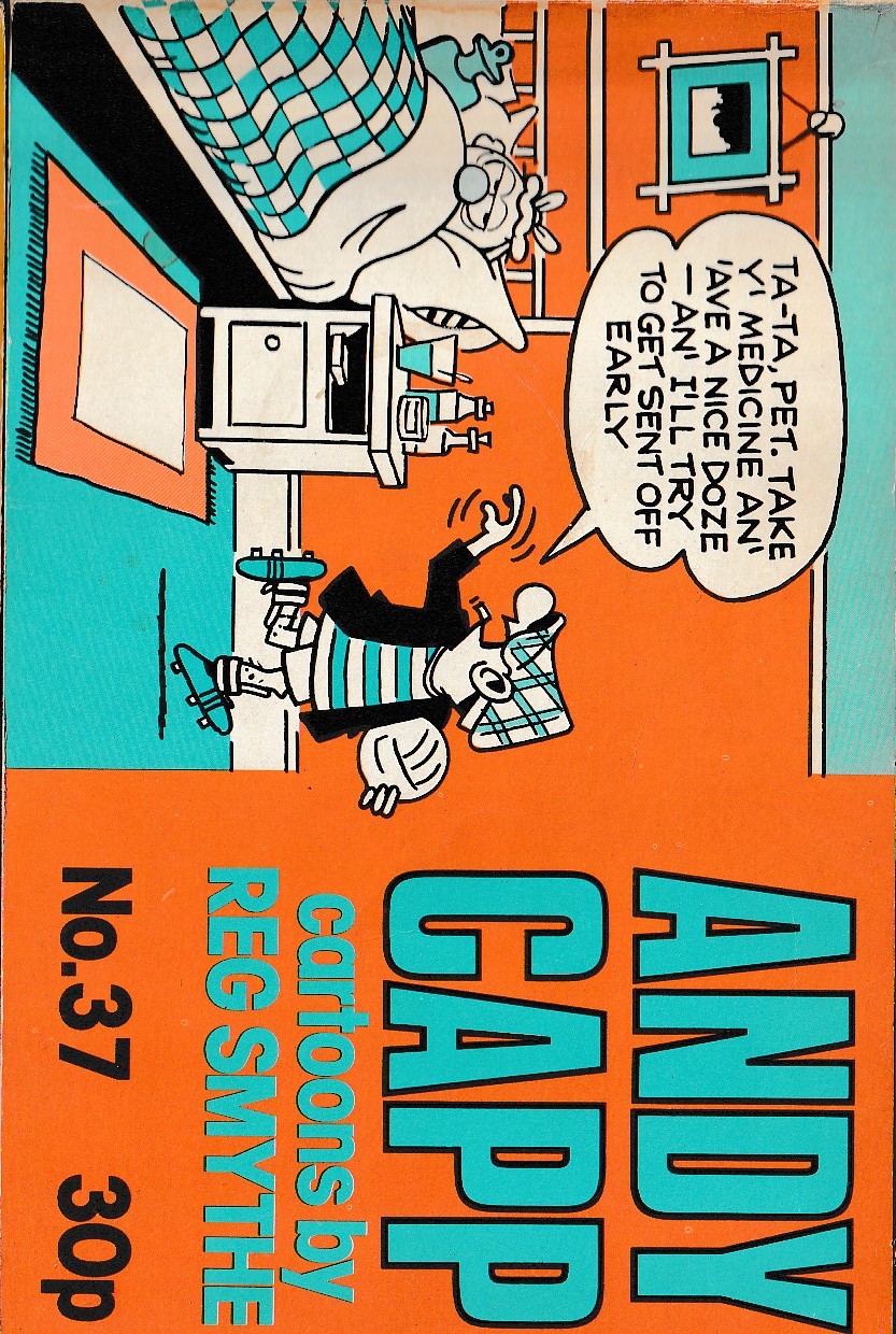 Reg Smythe  ANDY CAPP No.37 front book cover image