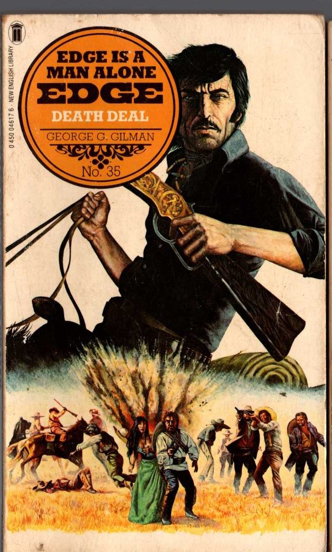 George G. Gilman  EDGE 35: DEATH DEAL front book cover image