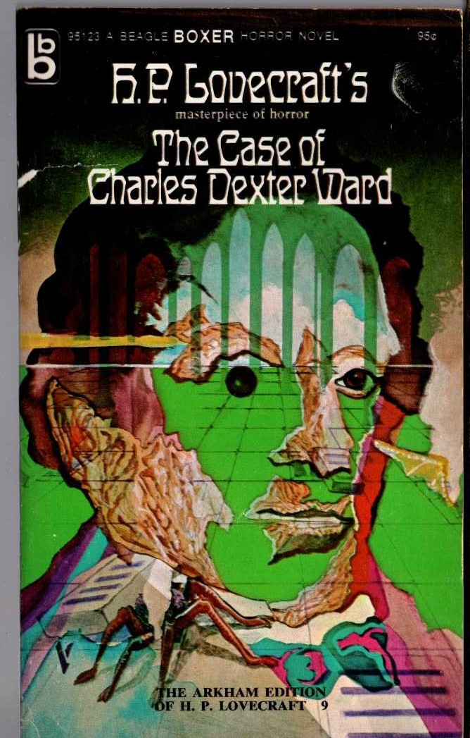 H.P. Lovecraft  THE CASE OF CHARLES DEXTER WARD front book cover image