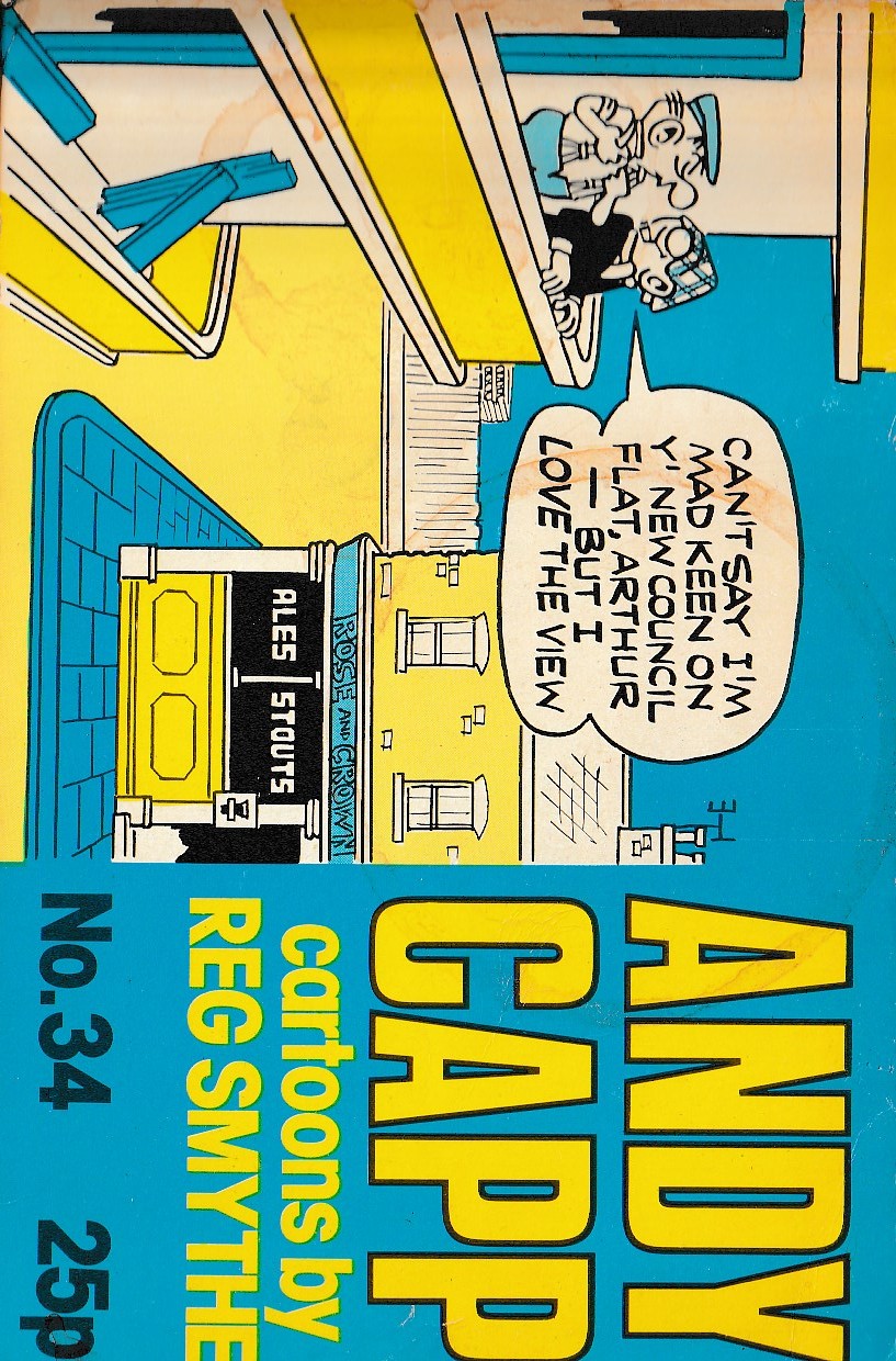 Reg Smythe  ANDY CAPP No.34 front book cover image