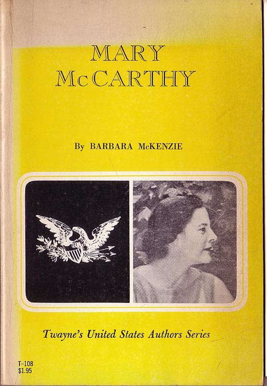 (Barbara McKenzie) MARY McCARTHY front book cover image