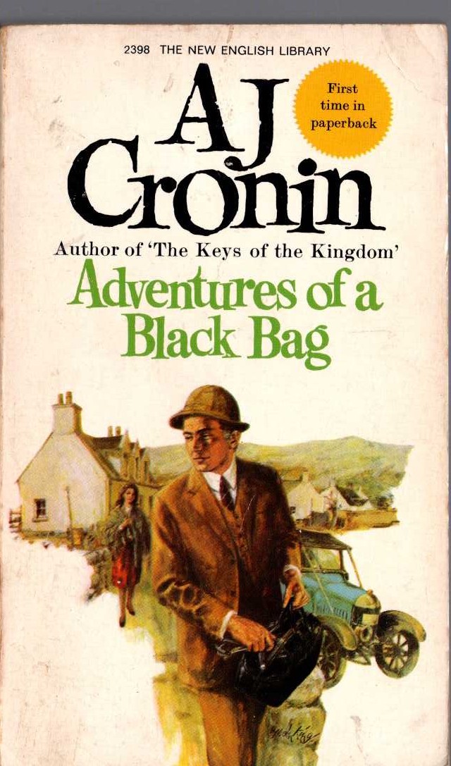 A.J. Cronin  ADVENTURES OF A BLACK BAG front book cover image