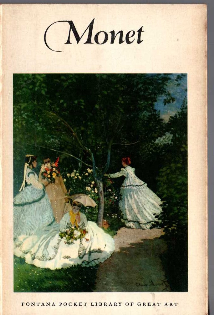 MONET text by Margaretta Salinger front book cover image